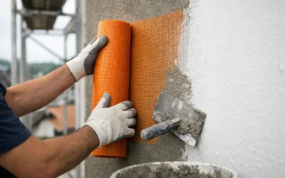 Applicare la rete porta intonaco in facciata